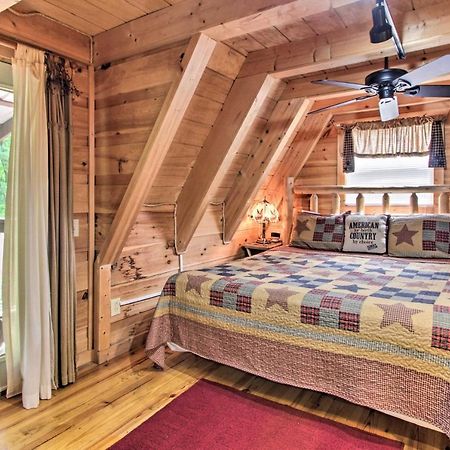 A-Frame Cabin With Hot Tub Less Than 1 Mi To Ober Gatlinburg Villa Exterior photo