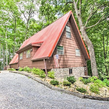 A-Frame Cabin With Hot Tub Less Than 1 Mi To Ober Gatlinburg Villa Exterior photo