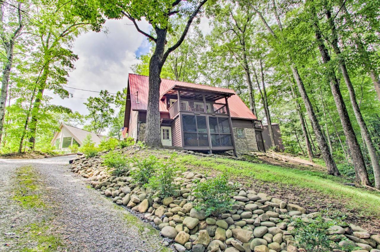 A-Frame Cabin With Hot Tub Less Than 1 Mi To Ober Gatlinburg Villa Exterior photo