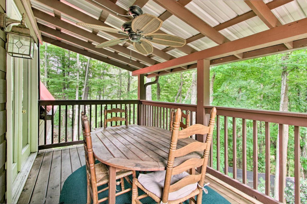 A-Frame Cabin With Hot Tub Less Than 1 Mi To Ober Gatlinburg Villa Exterior photo